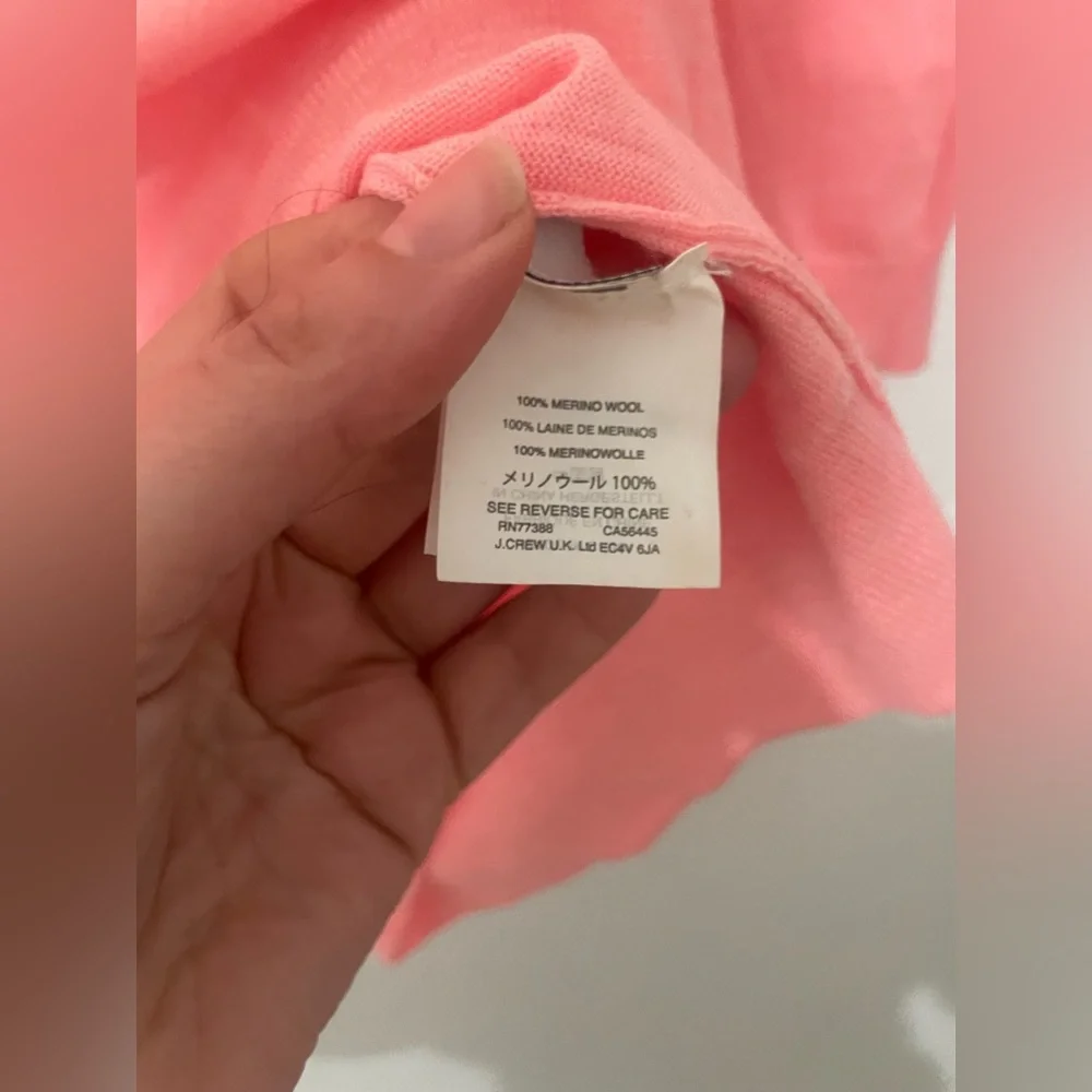 J. Crew salmon Women's Sweater